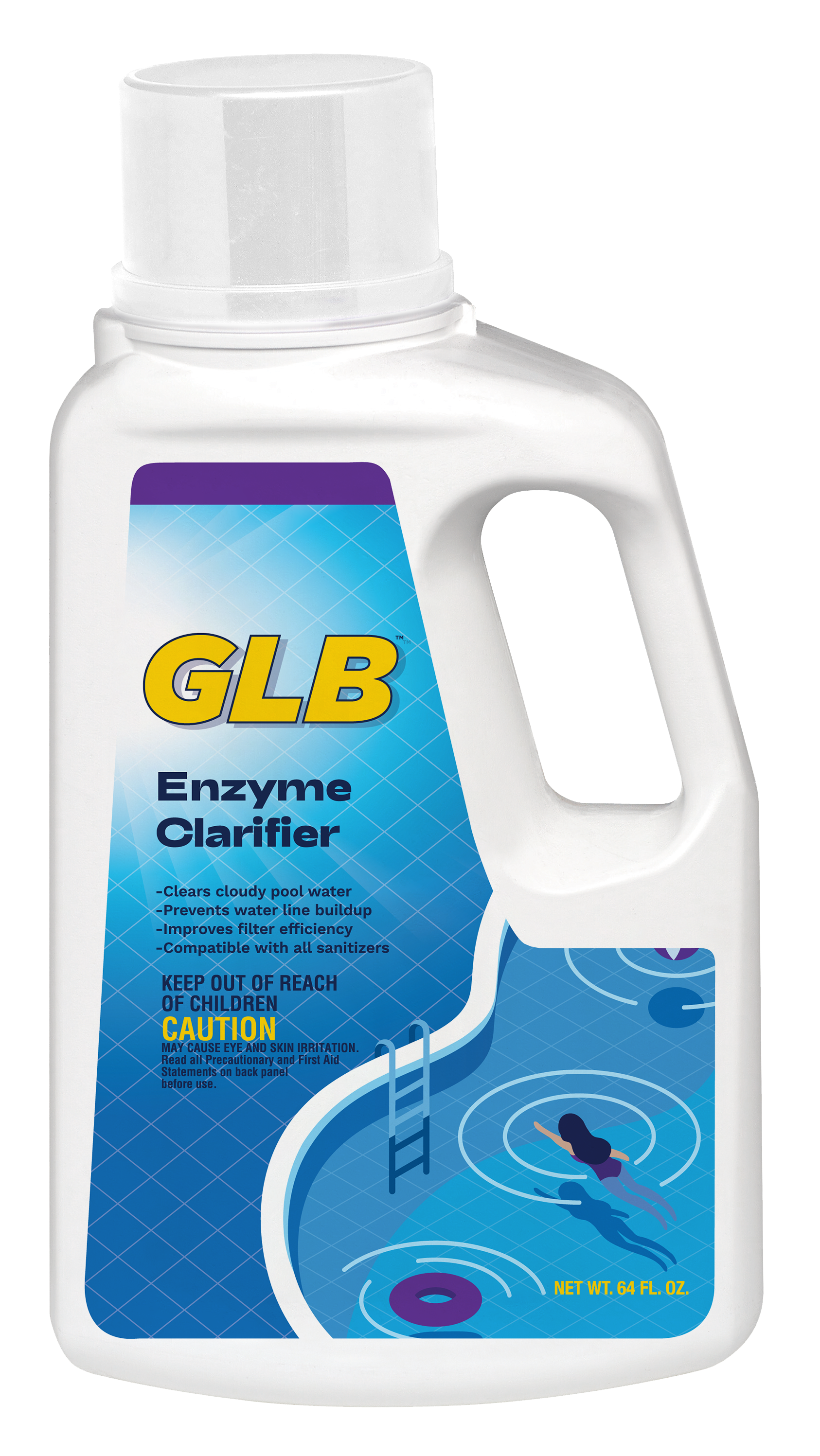 GLB Enzyme Clarifier - 1/2 gallon Bottle - Item #71216