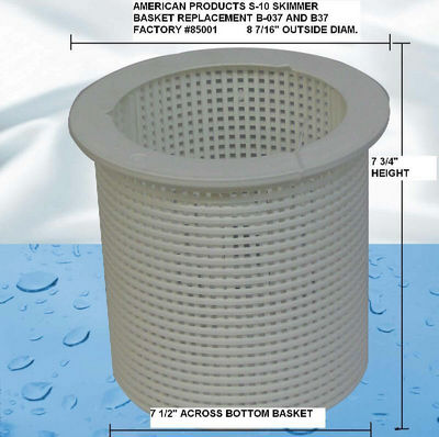 Aladdin - American Concrete Skimmer Basket B-37