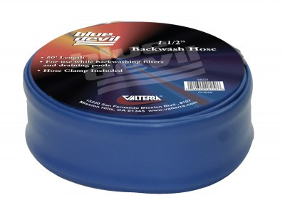 Blue Devil - Backwash Hose, 1-1/2" x 50' W/Clamp, Bagged - Item #B8227