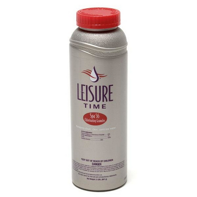 Leisure Time - Spa 56 Chlorinating Granules - 2 lbs Jar - Item #22337A