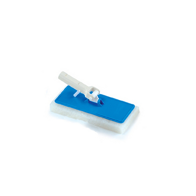 R111560/651:  Scrubber w/Universal swivel handle, 4-5/8" x 10"