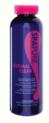 SpaPure - Natural Clear - Pint - Item #C003403-CS40P