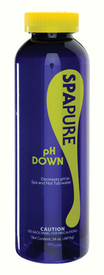 SpaPure - Dry pH Down - 24 ounce Bottle - Item #C002625-CS20B8