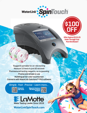 LaMotte WaterLink SpinTouch $100 Off