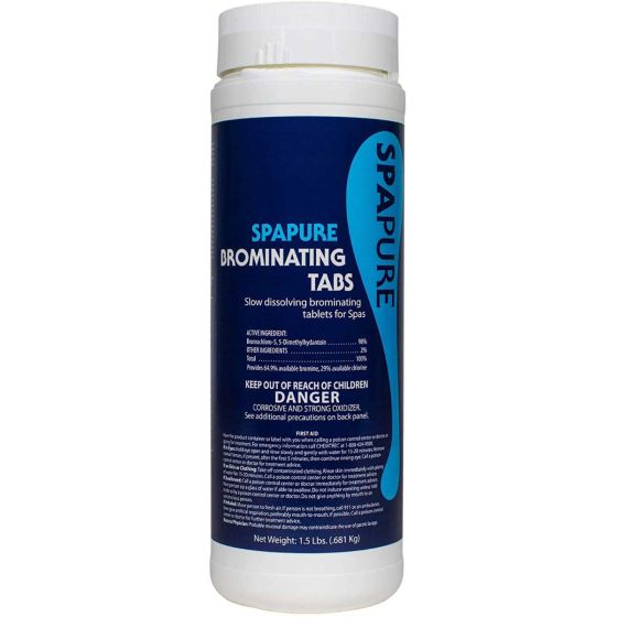 SpaPure - Bromine Tablets - 2 lb Jar - Item #C002510-CS20B2