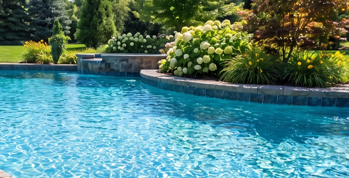 Crystal-clear pool